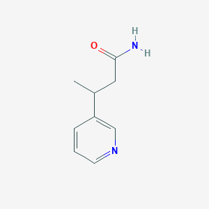 3-(Pyridin-3-yl)butanamide