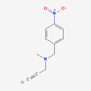 n-Methyl-n-(4-nitrobenzyl)-2-propyn-1-amine
