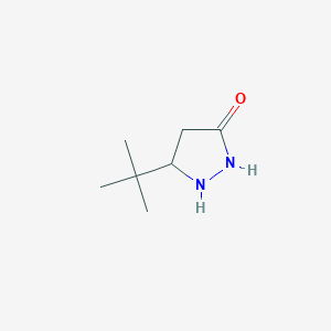 3-t-Butyl-5-pyrazolidone