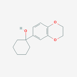 4-(1,4-Benzodioxan-6-yl)-4-hydroxycyclohexane