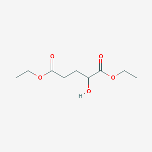 molecular formula C9H16O5 B008374 Diethyl 2-hydroxypentanedioate CAS No. 69134-53-8