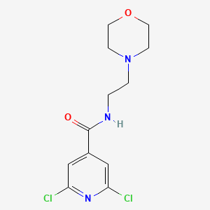 2,6-Dichloro-N-(2-morpholin-4-yl-ethyl)-isonicotinamide