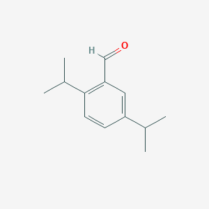 molecular formula C13H18O B8374018 2,5-Diisopropylbenzaldehyde CAS No. 74598-75-7