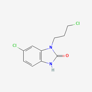 6-chloro-1-(3-chloropropyl)-1,3-dihydro-2H-benzimidazol-2-one