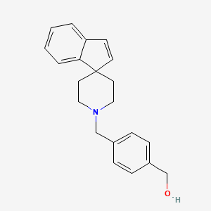 Benzenemethanol, 4-(spiro[1H-indene-1,4'-piperidin]-1'-ylmethyl)-