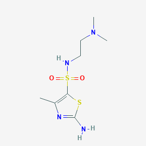 2-Amino-4-methyl-thiazole-5-sulfonic acid (2-dimethylamino-ethyl)-amide