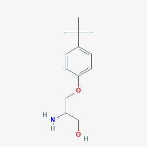 2-Amino-3-[4-(1,1-dimethylethyl)phenoxy]propanol
