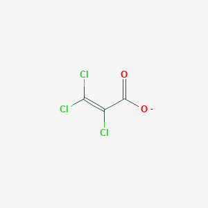 molecular formula C3Cl3O2- B8374411 Trichloroacrylate 