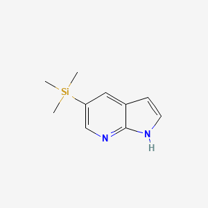 5-Trimethylsilanyl-1H-pyrrolo[2,3-b]pyridine