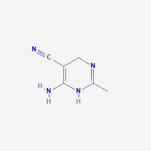 4-Amino-5-cyano-2-methyl-1,6-dihydropyrimidine
