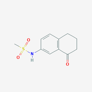7-Methanesulfonamido-1-tetralone