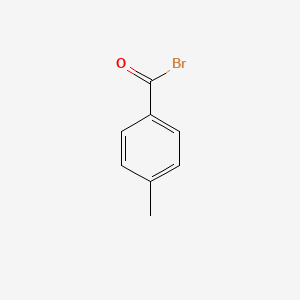 molecular formula C8H7BrO B8374484 4-methylbenzoyl Bromide 