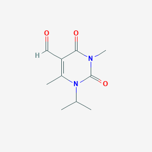 3,6-Dimethyl-5-formyl-1-(1-methylethyl)pyrimidine-2,4-dione