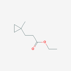Ethyl 3-(1-methyl-cyclopropyl)propanoate
