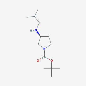 tert-Butyl(3S)-3-(isobutylamino)pyrrolidine-1-carboxylate