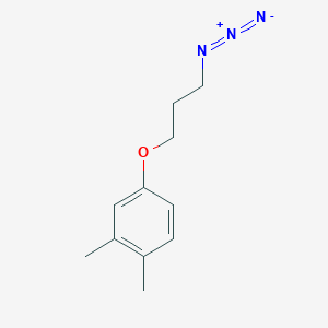 molecular formula C11H15N3O B8374885 3-(3,4-Dimethylphenoxy)propylazide 