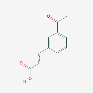 molecular formula C11H10O3 B8374934 3-Acetyl-cinnamic acid 