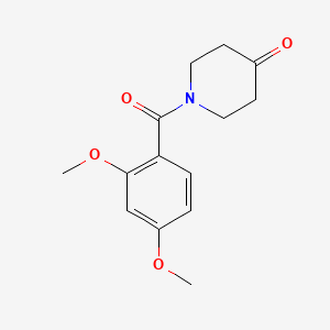 1-(2,4-Dimethoxybenzoyl)piperidin-4-one