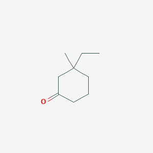 3-Ethyl-3-methylcyclohexan-1-one