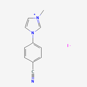 1-(4-Cyanophenyl)-3-methylimidazolium iodide