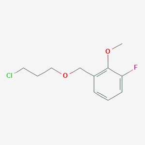 1-(3-Chloro-propoxymethyl)-3-fluoro-2-methoxy-benzene