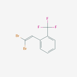 1-(2,2-Dibromovinyl)-2-(trifluoromethyl)benzene
