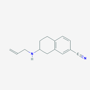 7-(Allylamino)-5,6,7,8-tetrahydronaphthalene-2-carbonitrile