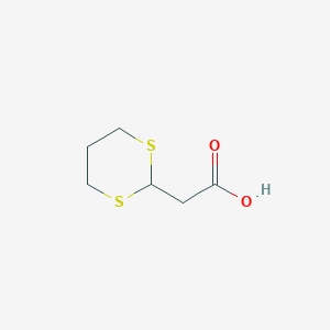 (1,3-Dithian-2-yl)acetic acid