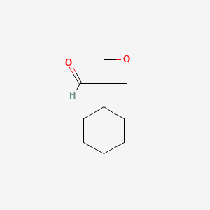 3-Cyclohexyl-3-formyloxetane