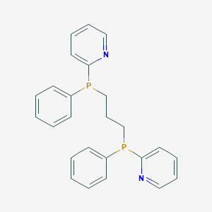 molecular formula C25H24N2P2 B8375424 1,3-Bis(phenyl(pyridin-2-yl)phosphino)propane 