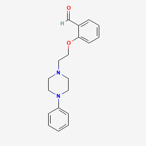 2-[2-(4-Phenylpiperazin-1-yl)ethyloxy]benzaldehyde