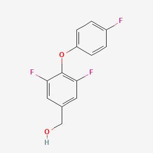 (3,5-Difluoro-4-(4-fluorophenoxy)phenyl)methanol