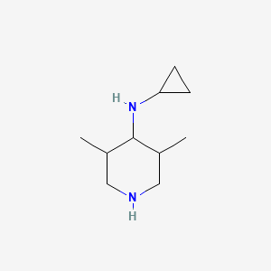 4-Cyclopropylamino-3,5-dimethylpiperidine