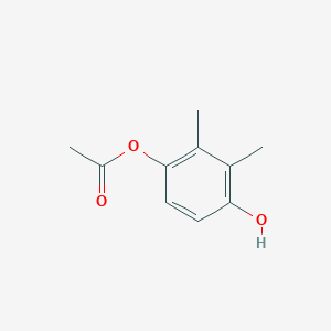 molecular formula C10H12O3 B8375883 2,3-Dimethyl-4-acetoxyphenol 