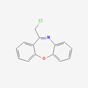 molecular formula C14H10ClNO B8375979 11-Chloromethyl-dibenzo[b,f][1,4]oxazepin 