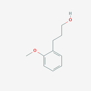 molecular formula C10H14O2 B083760 3-(2-甲氧基苯基)丙醇 CAS No. 10493-37-5