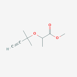 2-(1,1-Dimethylprop-2-ynyloxy)propionic acid methyl ester