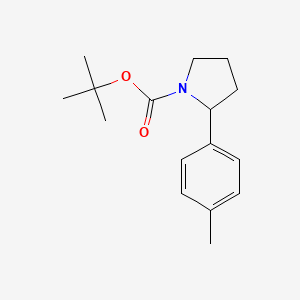 2-(4-Methylphenyl)-1-pyrrolidinecarboxylic acid tert-butyl ester