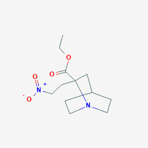 Ethyl 2-(2-nitroethyl)quinuclidine-2-carboxylate