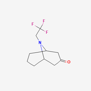 9-(2,2,2-Trifluoro-ethyl)-9-aza-bicyclo[3.3.1]nonan-3-one