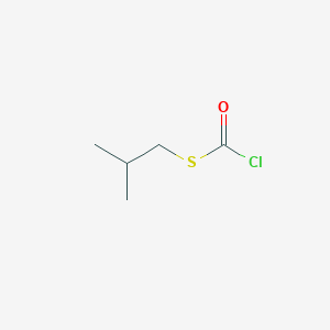 molecular formula C5H9ClOS B083767 S-异丁基氯硫甲酸酯 CAS No. 14100-99-3