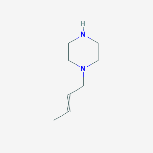 molecular formula C8H16N2 B8376886 1-(But-2-en-1-yl)piperazine CAS No. 69628-73-5