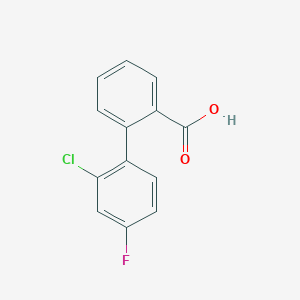 2'-Chloro-4'-fluoro-biphenyl-2-carboxylic acid