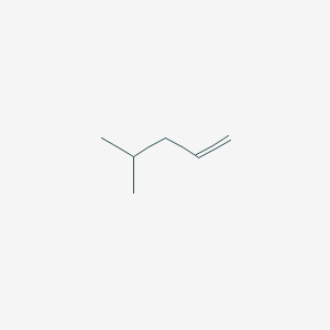 molecular formula C6H12 B008377 4-Methyl-1-pentene CAS No. 25068-26-2
