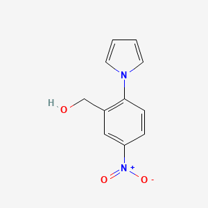 5-Nitro-2-(pyrrol-1-yl)benzyl alcohol