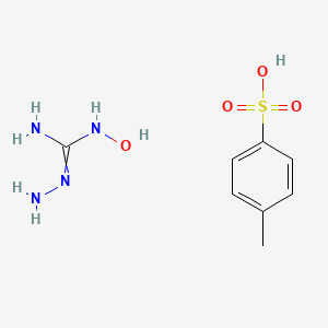 molecular formula C8H14N4O4S B8377144 N-hydroxy-N'-aminoguanidine PTSA 