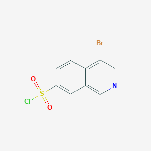 4-Bromoisoquinoline-7-sulfonyl chloride