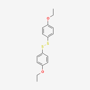 molecular formula C16H18O2S2 B8377155 Bis(p-ethoxyphenyl)disulfide CAS No. 31121-13-8