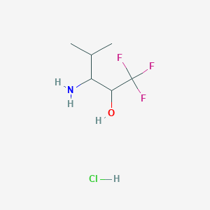 3-Amino-1,1,1-trifluoro-4-methyl-2-pentanol hydrochloride