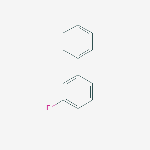 molecular formula C13H11F B8377202 3-Fluoro-4-methylbiphenyl 